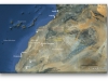 carte du Sahara Occidental avec les principales villes